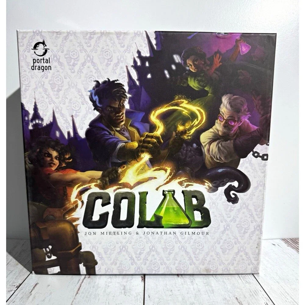 Portal Dragon CoLab Strategy Board Game Deluxe Kickstarter Edition 2P 10+
